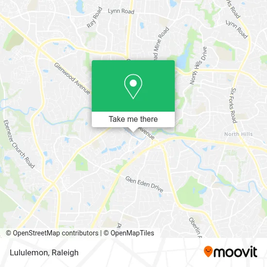 Lululemon map