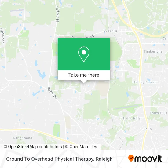 Ground To Overhead Physical Therapy map