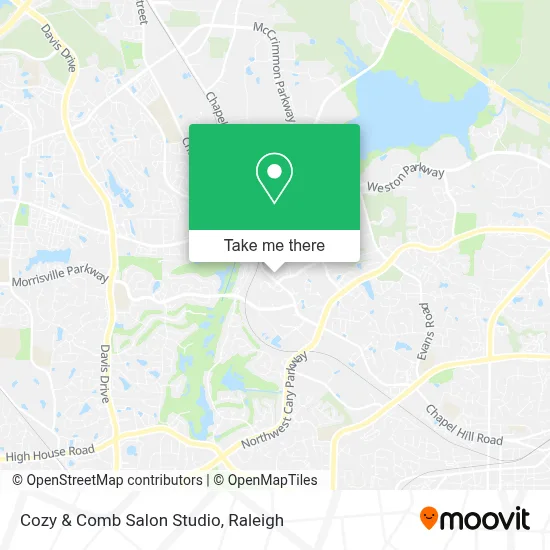 Cozy & Comb Salon Studio map