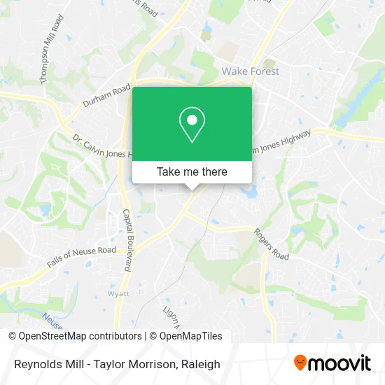 Reynolds Mill - Taylor Morrison map