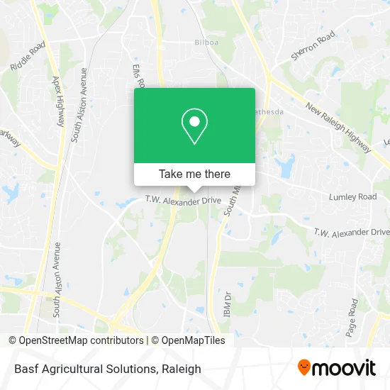 Basf Agricultural Solutions map