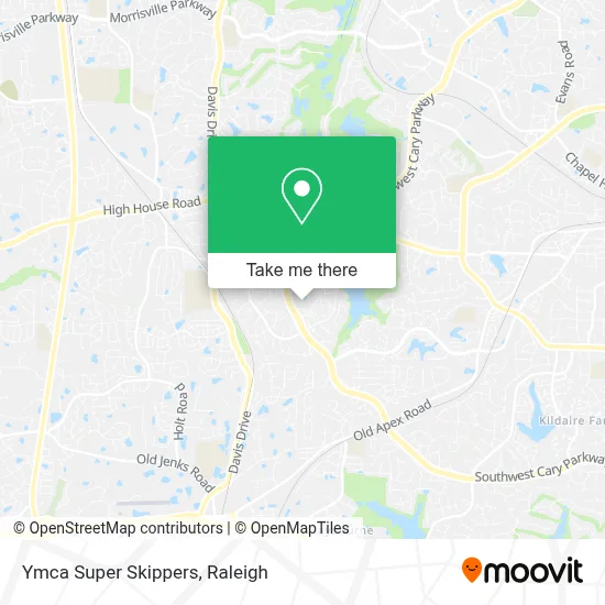 Ymca Super Skippers map