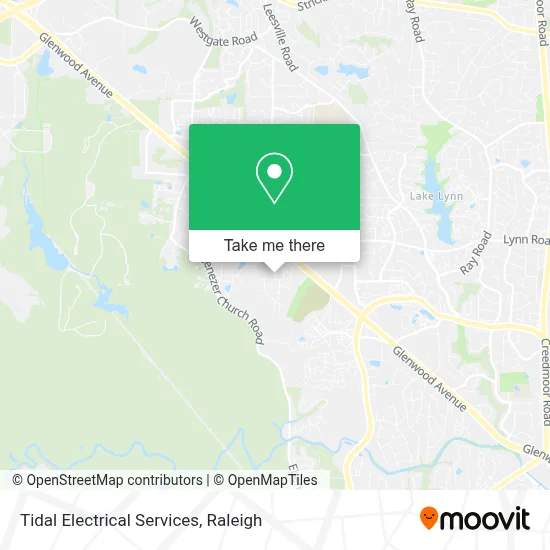 Tidal Electrical Services map