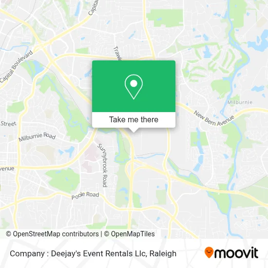 Company : Deejay's Event Rentals Llc map