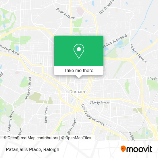 Patanjali's Place map