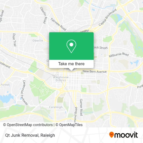 Qt Junk Removal map