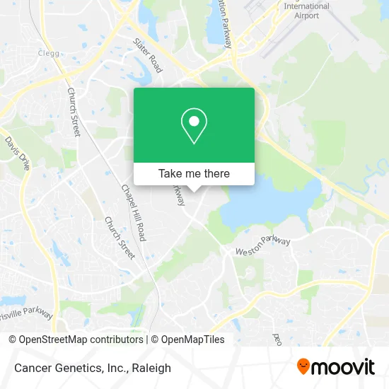 Cancer Genetics, Inc. map