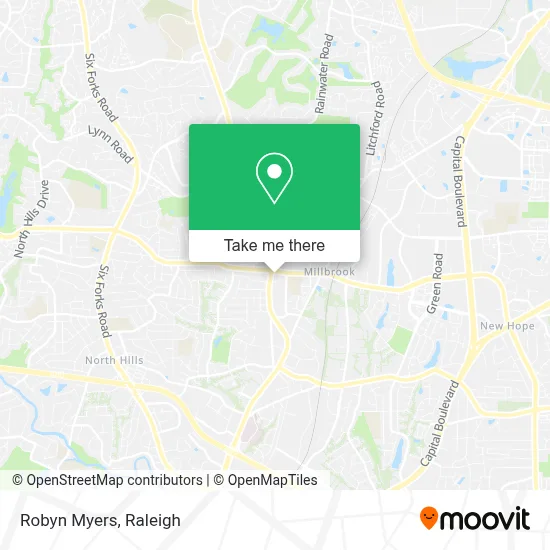 Robyn Myers map