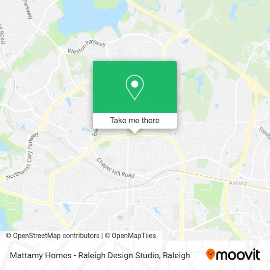 Mattamy Homes - Raleigh Design Studio map