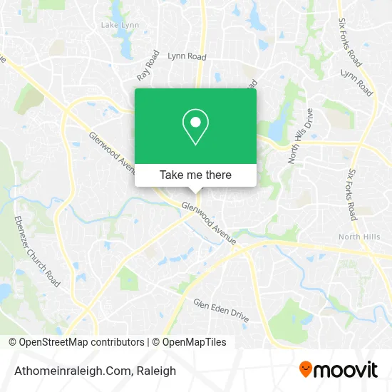 Athomeinraleigh.Com map