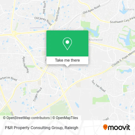 P&R Property Consulting Group map