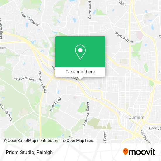 Prism Studio map