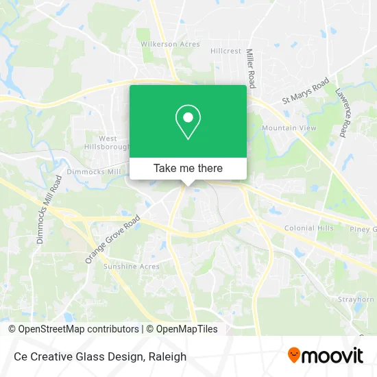 Ce Creative Glass Design map