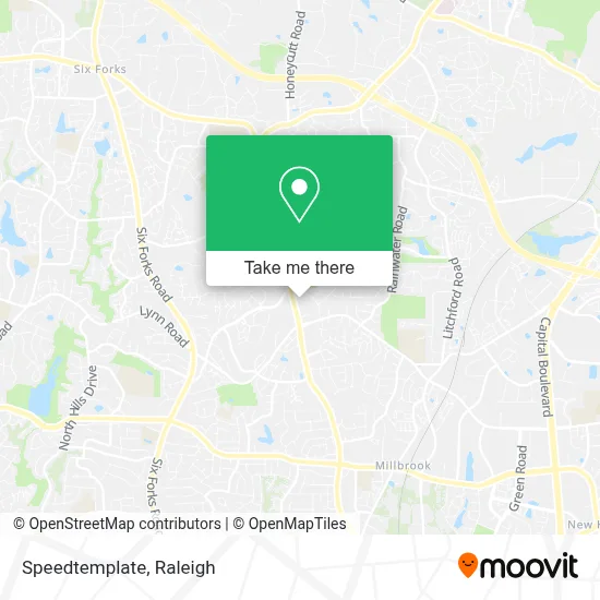Speedtemplate map