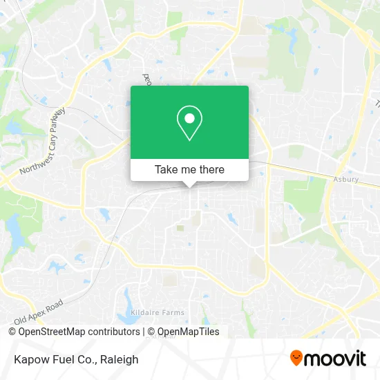 Kapow Fuel Co. map