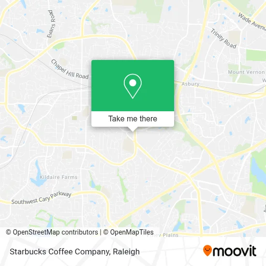 Starbucks Coffee Company map