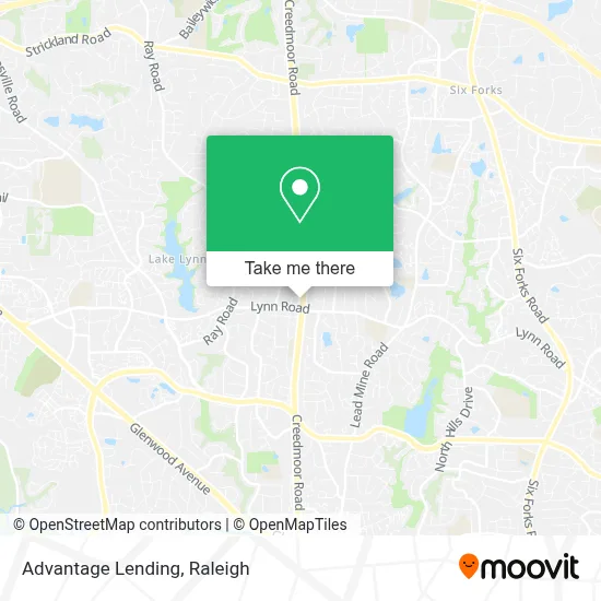 Advantage Lending map