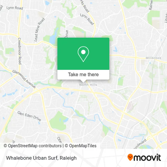Whalebone Urban Surf map