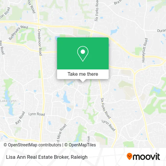 Lisa Ann Real Estate Broker map