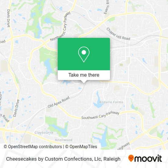 Cheesecakes by Custom Confections, Llc map