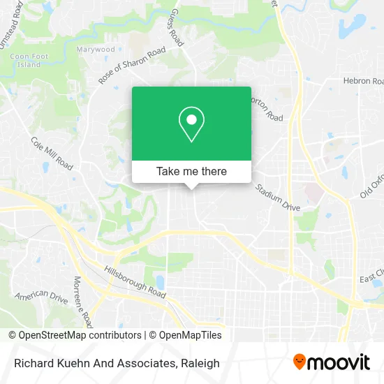 Richard Kuehn And Associates map