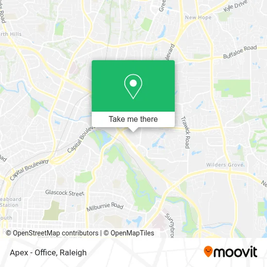 Apex - Office map