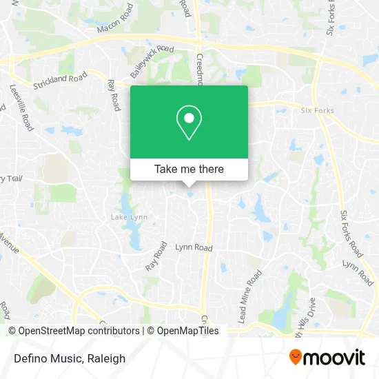 Defino Music map