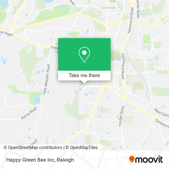 Happy Green Bee Inc map