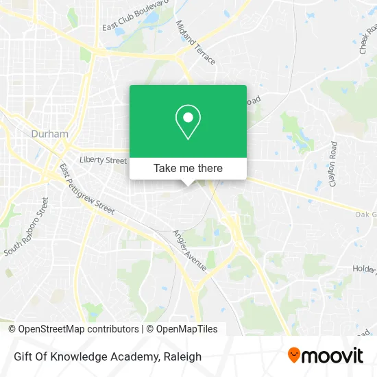 Gift Of Knowledge Academy map