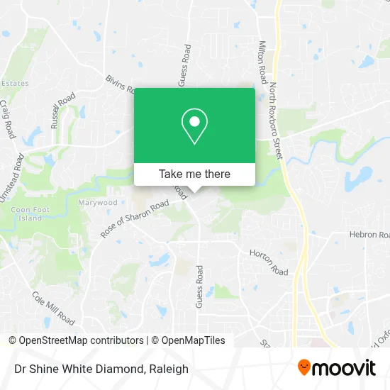Dr Shine White Diamond map