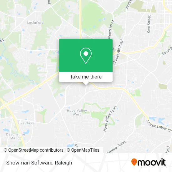 Snowman Software map