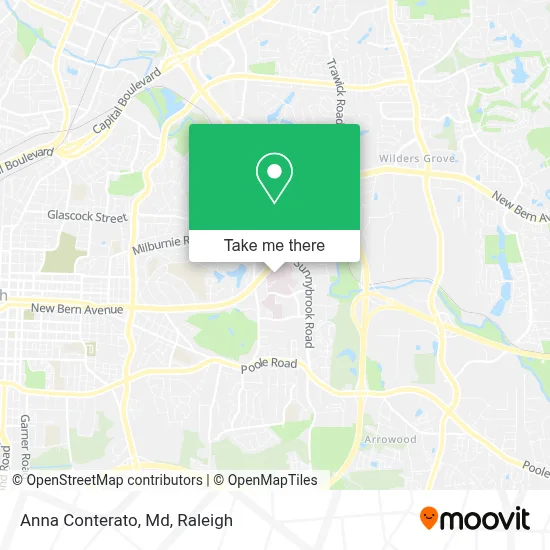 Anna Conterato, Md map