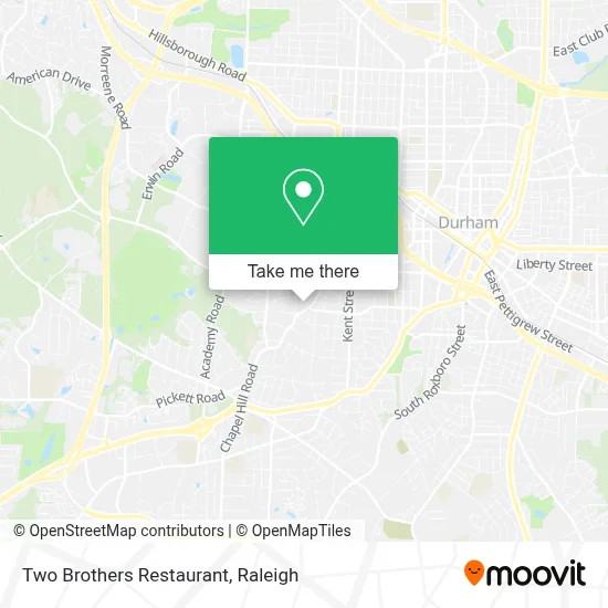 Two Brothers Restaurant map