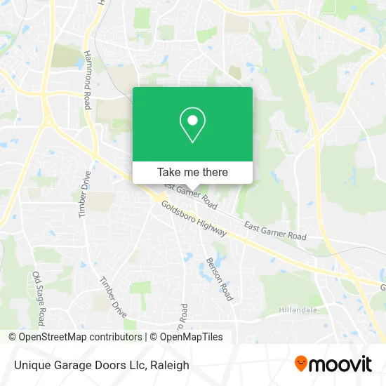 Unique Garage Doors Llc map