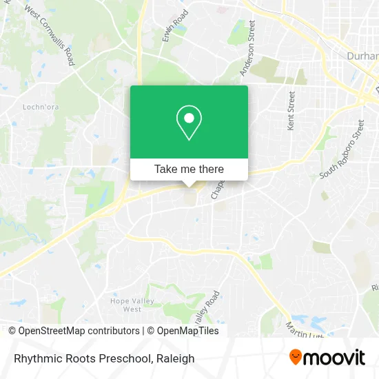 Rhythmic Roots Preschool map
