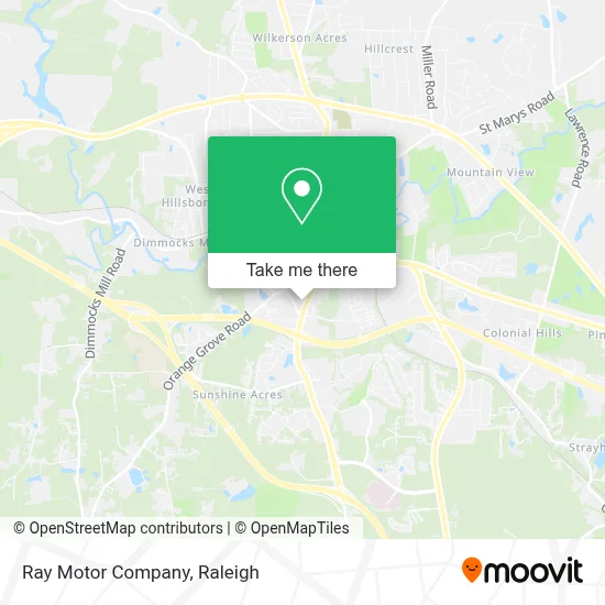 Ray Motor Company map