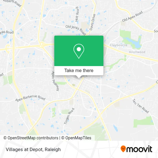 Villages at Depot map