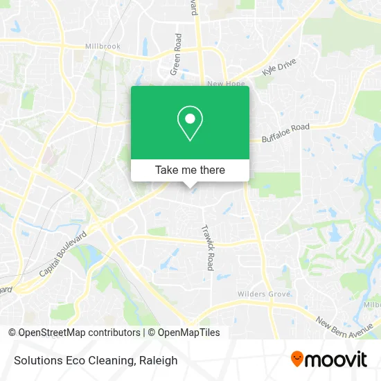 Solutions Eco Cleaning map
