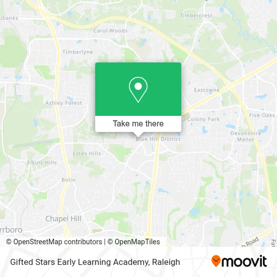 Gifted Stars Early Learning Academy map
