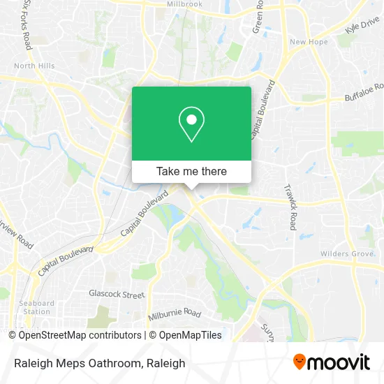 Raleigh Meps Oathroom map