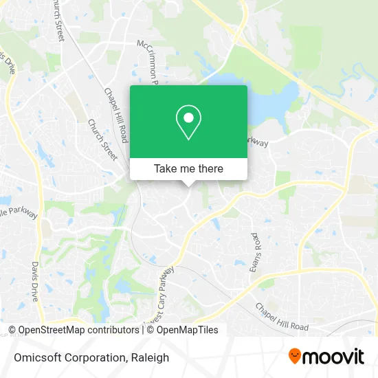 Omicsoft Corporation map