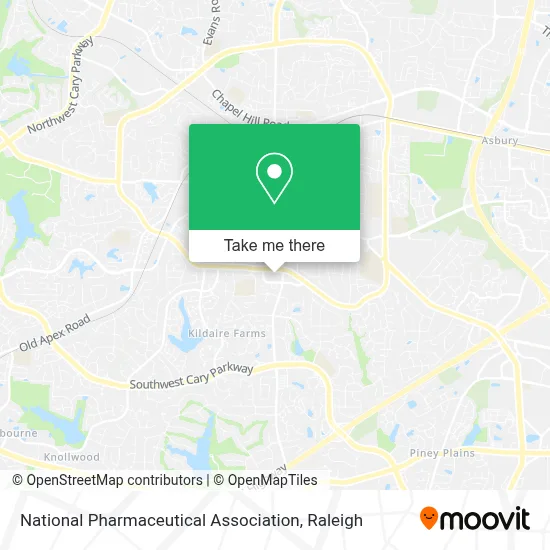 National Pharmaceutical Association map