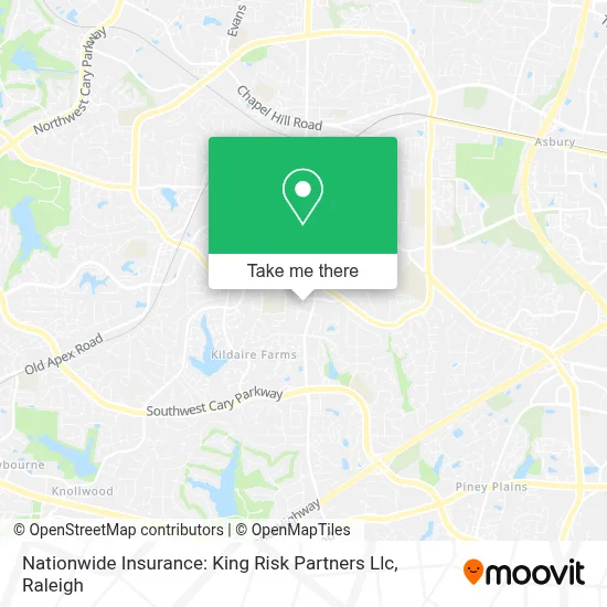 Nationwide Insurance: King Risk Partners Llc map
