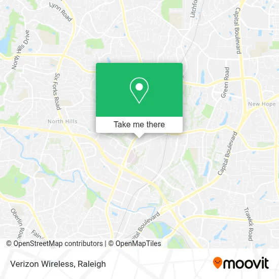 Verizon Wireless map