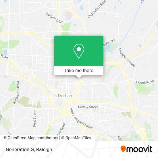 Generation G map