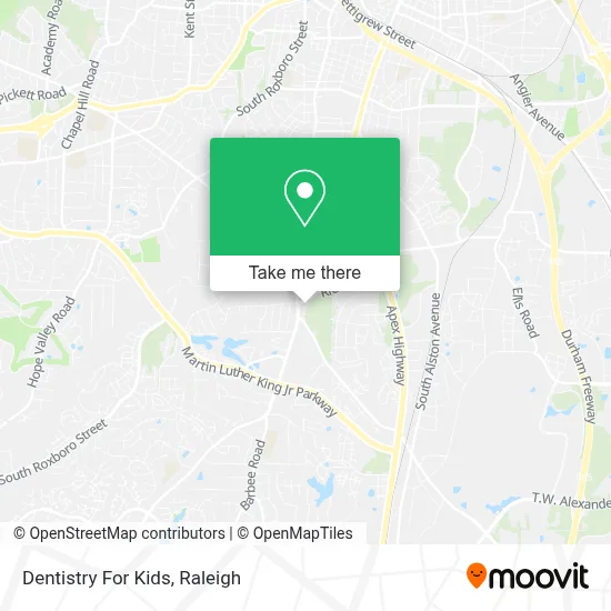 Dentistry For Kids map