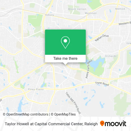 Taylor Howell at Capital Commercial Center map