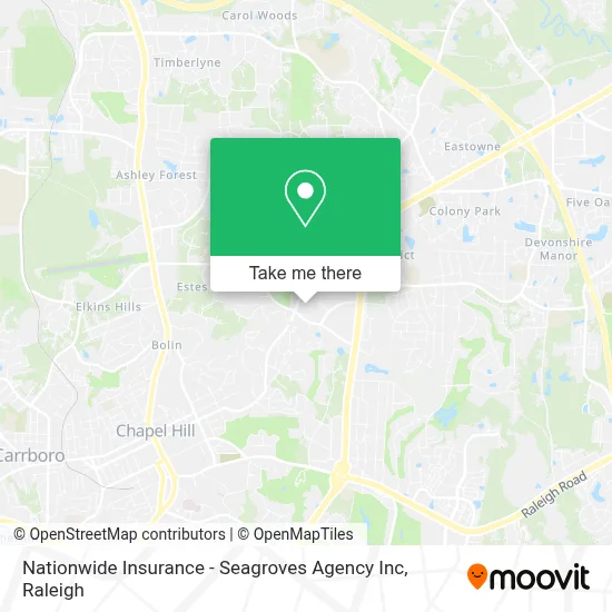 Nationwide Insurance - Seagroves Agency Inc map