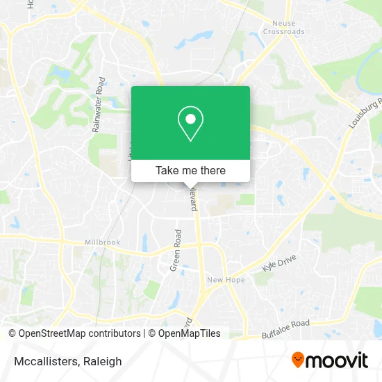 Mccallisters map