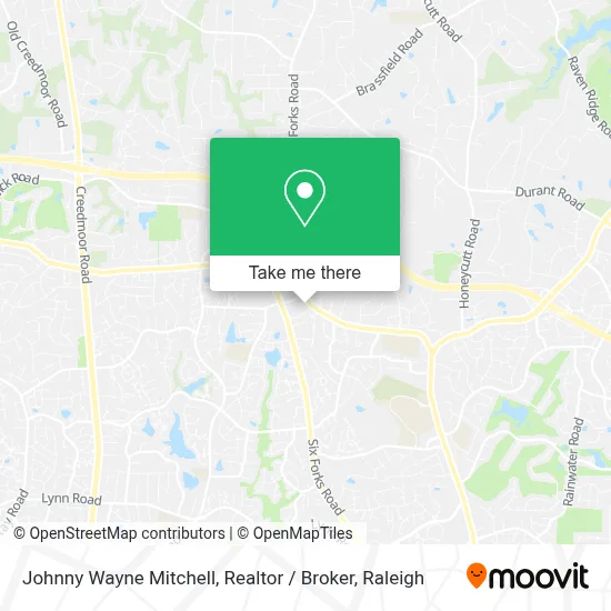 Johnny Wayne Mitchell, Realtor / Broker map